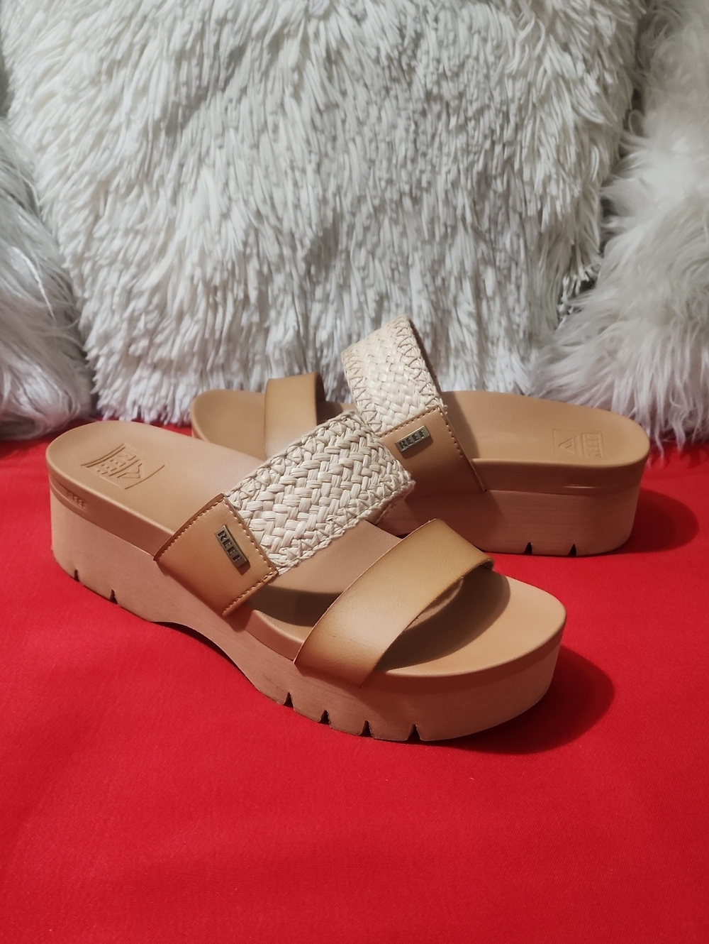 Reef Cushion Vista Higher Platform Slide Women's Sandal